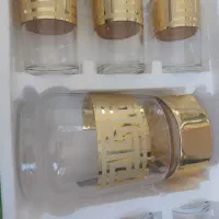 پارچ ولیوان طلایی