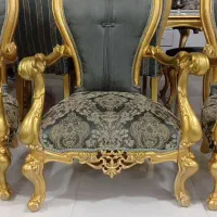 مبل سلطنتی9نفره همراه با نهار خوری6نفره