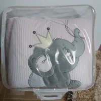 سرویس خواب نوزادی صورتی مخمل