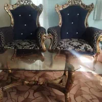 مبل سلطنتی|مبلمان خانگی و میز عسلی|باغستان, |دیوار