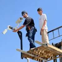 نصاب دوربین مداربسته و پسیو کار حرفه ای