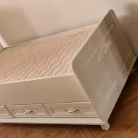 تخت نوجوان جنس ترک همراه با تشک خوشخواب|تخت و سرویس خواب|کرمان, |دیوار