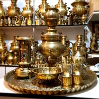 اشیای عتیقه برنجی ذغالی زغالی سماور گازی مسی|کلکسیون اشیاء عتیقه|اصفهان, دستگرده|دیوار