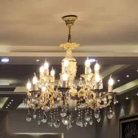 لوستر شیک و مدرن|لوستر و چراغ آویز|همدان, |دیوار