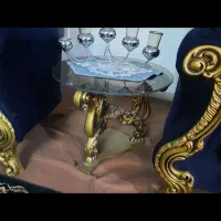 مبل ۷ نفره و ویترین|مبلمان خانگی و میز عسلی|بهارستان, |دیوار