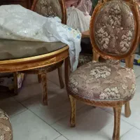 مبل ومیزناهارخوری ۹نفره عتیقه