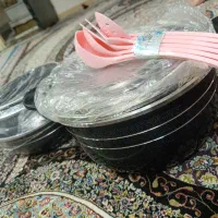 قابلمه ۸پارچه نو|ظروف پخت‌وپز|قرچک, شهرک گلها|دیوار