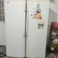 یخچال دوقلو الکترو استیل|یخچال و فریزر|قم, ولیعصر|دیوار