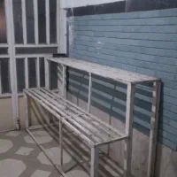 پله آهنی دکور میوه فروشی یا هرکاری ۲متری