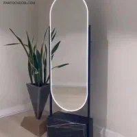 آینه های قدی دو طرفه وسط سالنی و کپسولی دیواری