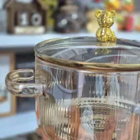 قابلمه تمام پیرکس در خرسی صددرصد شعله مستقیم