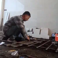 جوشکاری قفسه نرده حفاظ شیروانی والپست نبشی کشی