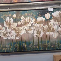 قاب و تابلو خاص با مخمل ژاپنی و نقاشی برجسته|تابلو، نقاشی، عکس|جم, |دیوار