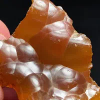 سنگ راف جزع تیره خرمایی عقیق زرد عسلی|بدلیجات|اهواز, نادری|دیوار