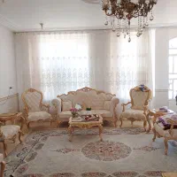 مبل سلطنتی و میز نهار خوری شش نفره درحد نو