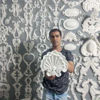 گچبری‌شیردل طراحی داخلی گچبری پیش ساخته کناف آینه