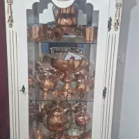 ست بوفه و ساعت ویترینی