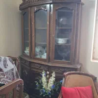 کمد بوفه بزرگ جنس چوب