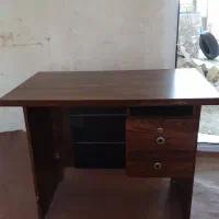 میز تحریر+دراور دو کشو
