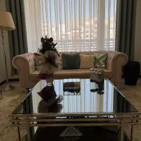 میز جلو مبلی استیل (۳۰۴)آینه‌ای لوکس
