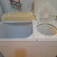 ماشین لباسشویی دوقلو کاملن سالم|ماشین لباسشویی و خشک‌کن لباس|تربت جام, شهرک معلم|دیوار