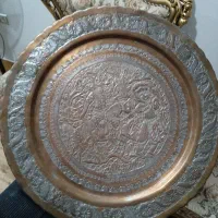 دیوارکوب مسی قلم دست پهلوی خاص و بی تکرار