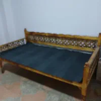 تخت سنتی چوبی|مبلمان خانگی و میز عسلی|آمل, |دیوار