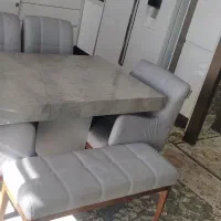 میز نهار خوری 6 نفره|میز و صندلی غذاخوری|جوانرود, |دیوار