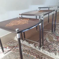 ۳ عددمیز عسلی با طرح معرق وبراق|مبلمان خانگی و میز عسلی|بیرجند, |دیوار