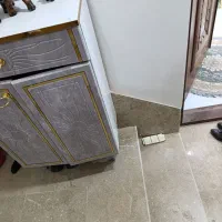 جلو مبلی و ست عسلی .میز تلویزیون و جاکفشی|مبلمان خانگی و میز عسلی|گناباد, |دیوار