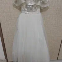 لباس مجلسی لباس عروس بچگانه نو|لباس|کرمانشاه, |دیوار