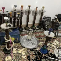قلیان چوبی دکوری|صنایع دستی و سایر لوازم تزئینی|ساوه, |دیوار