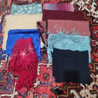 شال و روسری و چادری و پارچه و جوراب شلواری