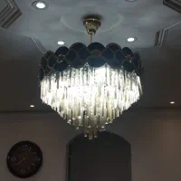 لوستر|لوستر و چراغ آویز|لالجین, |دیوار