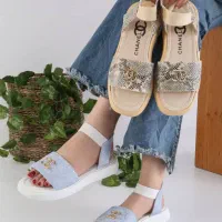 جشنواره تخفیف کفشک،پارت سوم صندل زنانه فقط 398ت