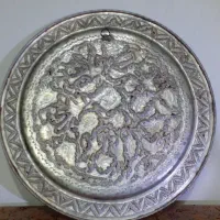 دیوارکوب قدیمی قلم زنی شده قدمت دار|صنایع دستی و سایر لوازم تزئینی|شیراز, باغ تخت|دیوار