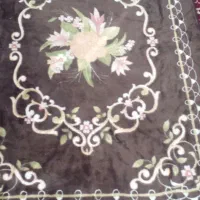 پتوگلبافت کارکرده دونفره ویکنفره|رختخواب، بالش، پتو|بیرجند, |دیوار