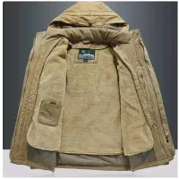 کاپشن کتان دو لایه ضخیم..