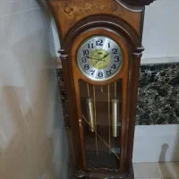 ساعت ایستاده چوبی