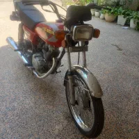 موتورهندا۱۲۵پنج دنده پلاک ملی