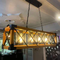 لوستری چوبی