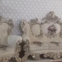 مبل سلطنتی ۹ نفره همراه با میز