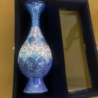 گلدان مینا کاری