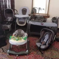 سرویس کامل خواب نوزاد کالسکه کریر تخت پارک صندلی