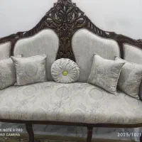 مبل استیل چوب راش نو مناسب جهیزیه|مبلمان خانگی و میز عسلی|تهران, آهنگ|دیوار