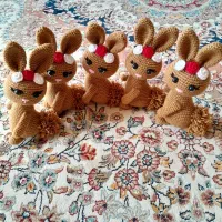 عروسک های بافتنی|اسباببازی بچه|برخوار, |دیوار