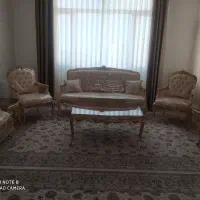 مبل نه نفره بابک میز جلو مبلی و دو تا عسلی