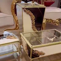 جا کارد و چنگال جا دستمال تیبگ|صنایع دستی و سایر لوازم تزئینی|تهران, علی‌آباد|دیوار