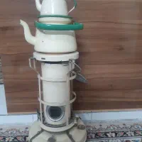 مجموعه قدیمی عتیقه ساعت پنکه علاالدین نفتی مسی