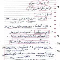 جزوه دستنویس رشته حقوق برای قبولی وکالت و قضاوت|کتاب و مجله آموزشی|شیراز, آبیاری|دیوار